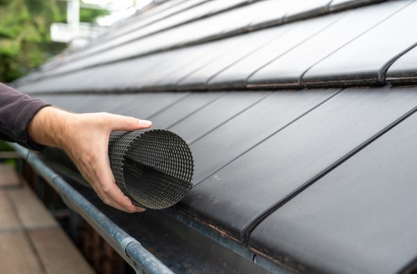 Gutter Mesh Installation in Tucker