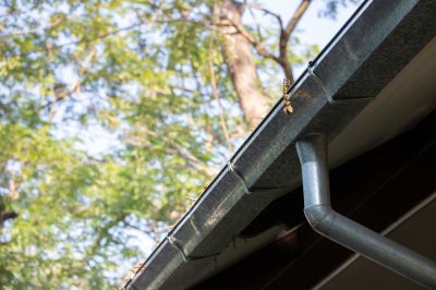 Gutter Cover System with Debris
